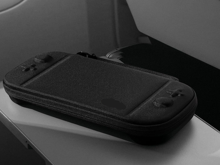  Slim Carrying Case for Nintendo Switch, Odorless Felt Protective Hard Shell with 12 Game Card Slots, Portable Travel Storage Case with Original Patent and Military Grade Protection