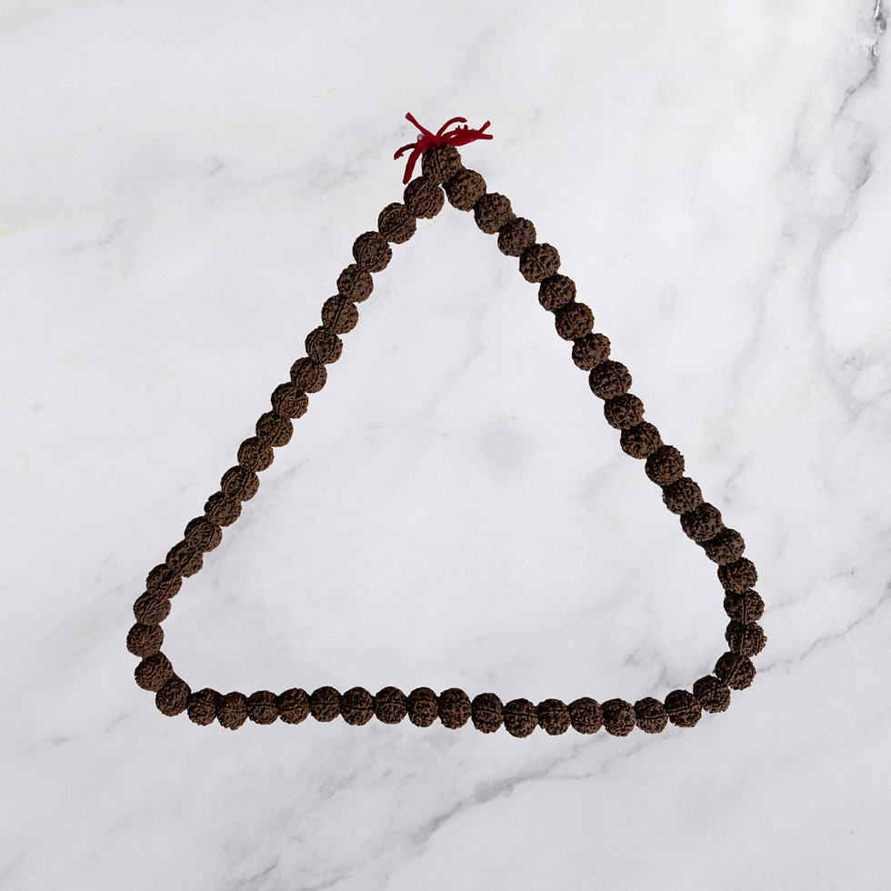 Thumbnail: Genuine Nepalese 6th Mukhi Rudraksha Mala