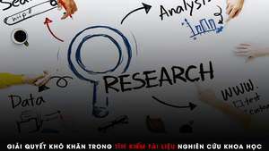 Giải quyết khó khăn trong tìm kiếm tài liệu khi tham gia nghiên cứu khoa học