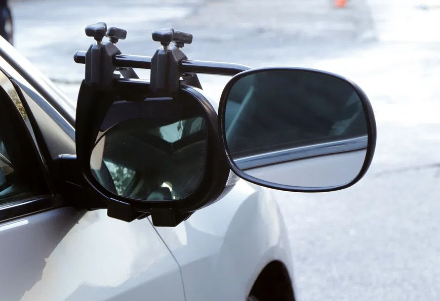 Thumbnail: Rock Steady Twin Tow Mirror Pack - Black