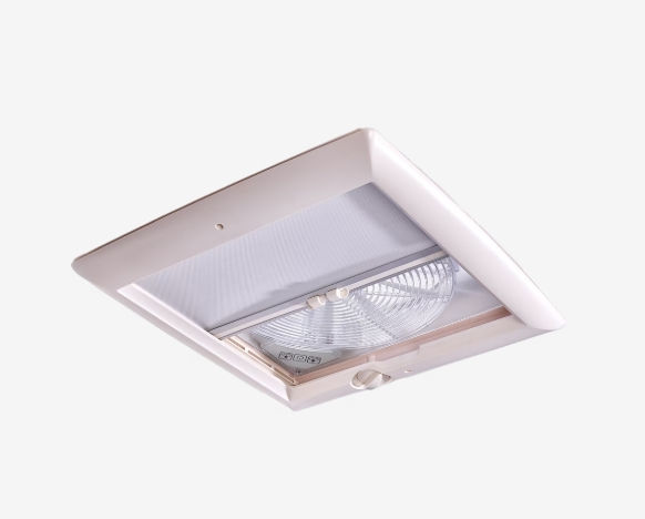 Thumbnail: Thule Motorised Vent - Translucent - 400 x 400 rooflight with 12V ventilator