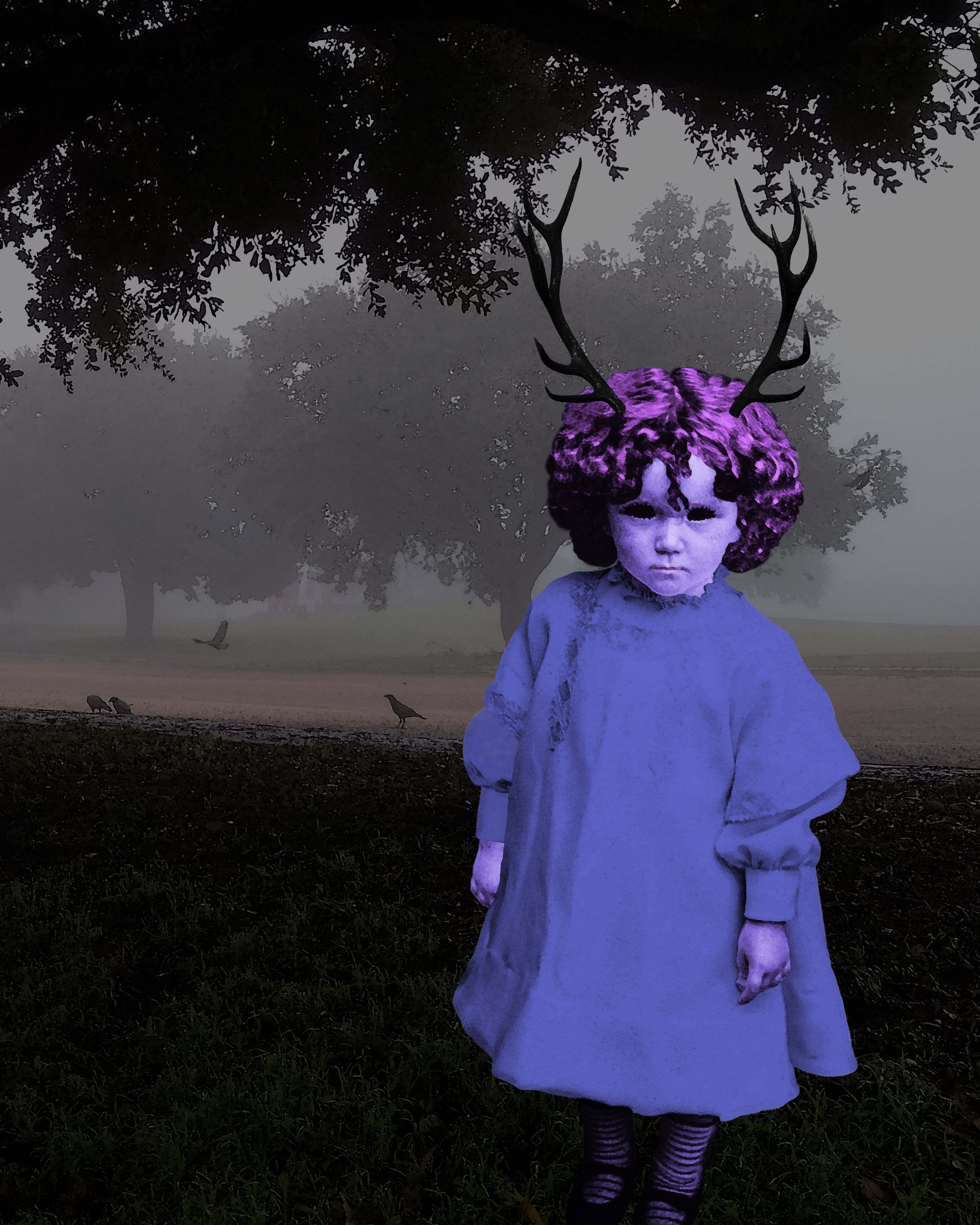 Play Date with Anger aka Victorian Demon Girl with Antlers