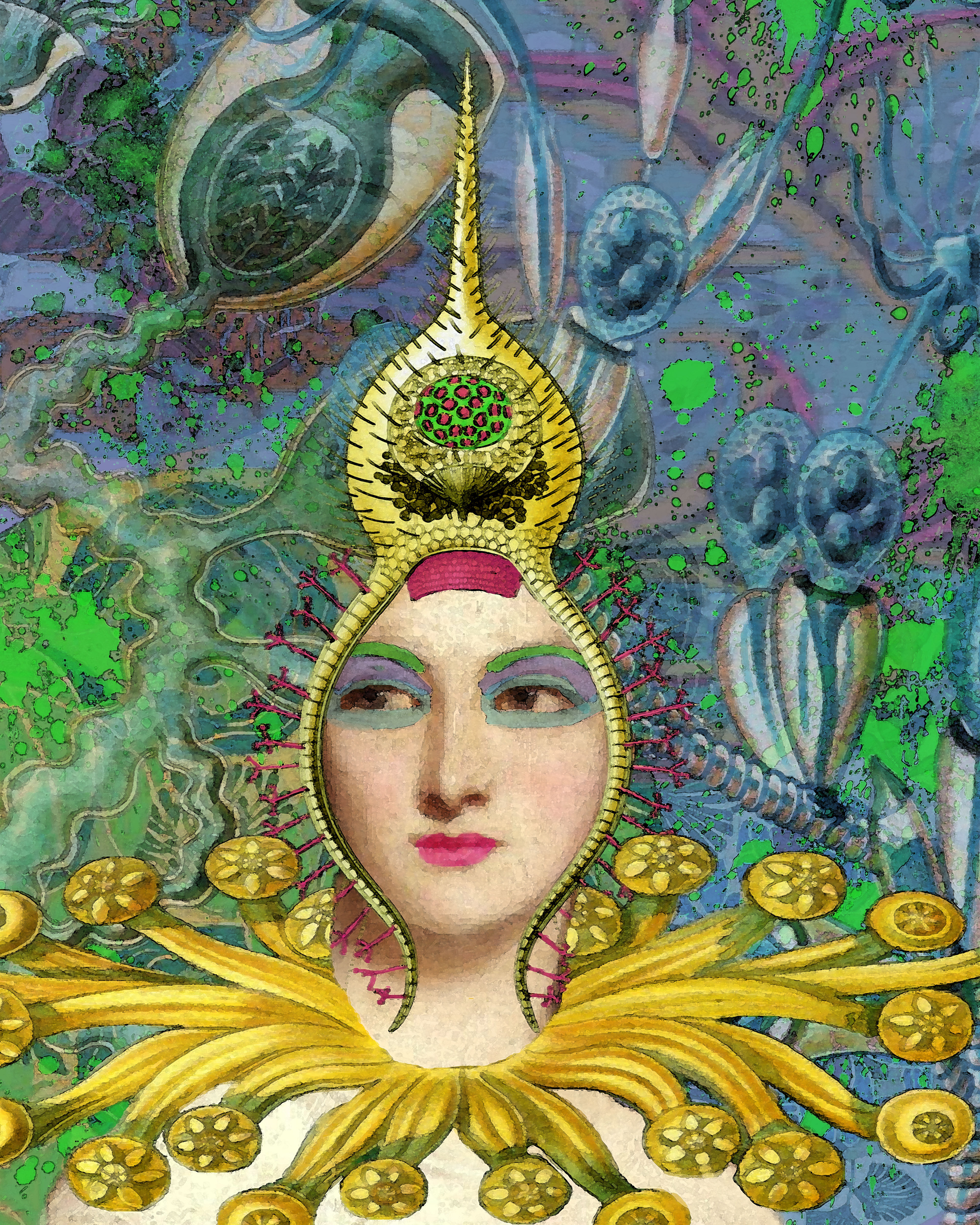 Lady of Jellyfish Couture