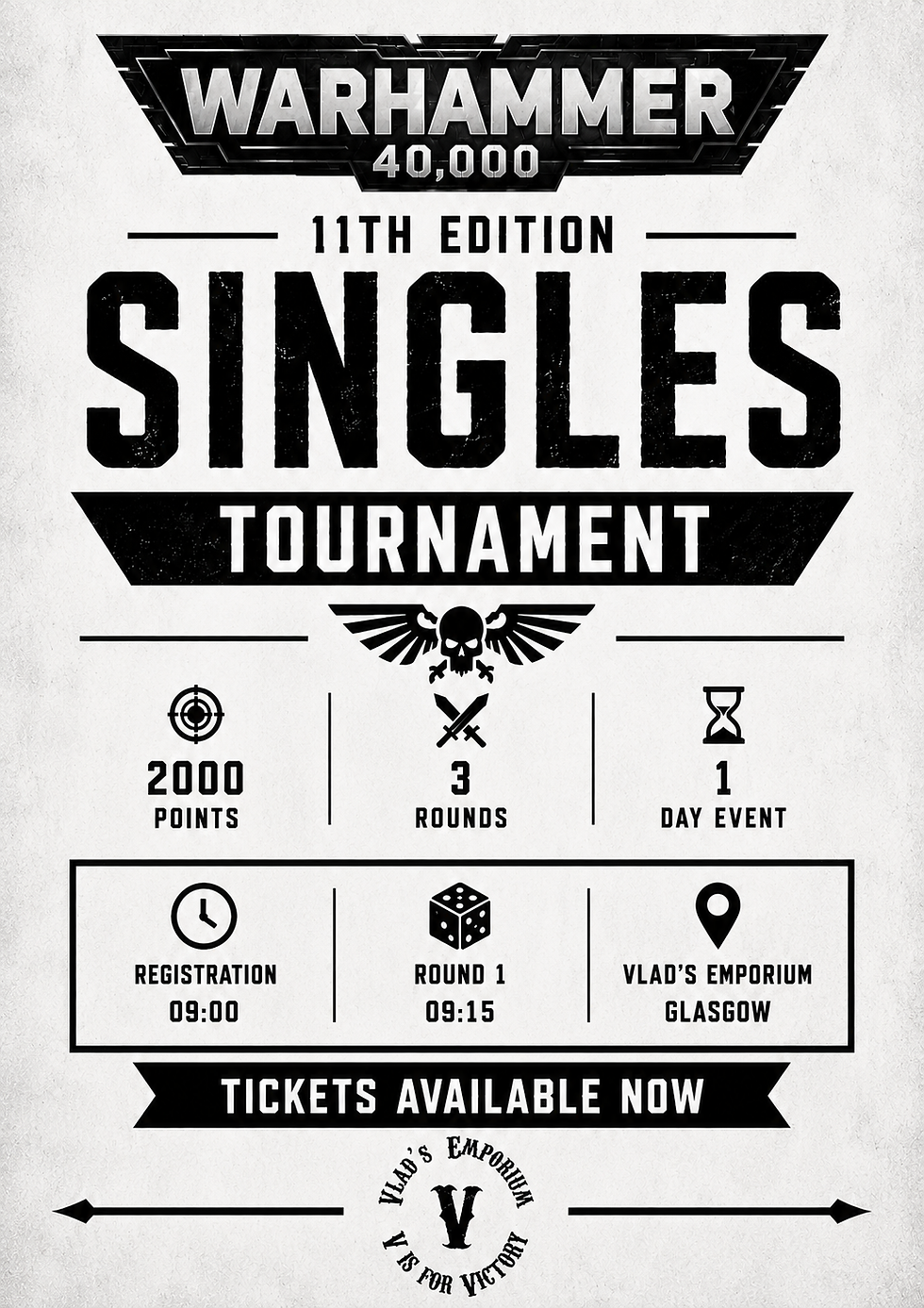 Vlad's 40k Singles - BFG ranking event