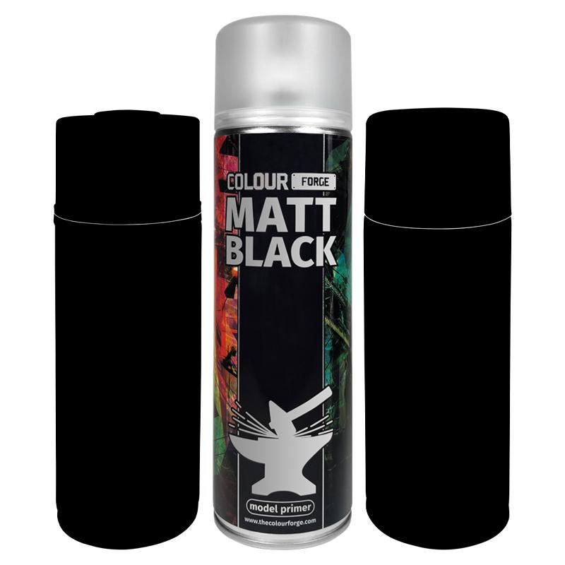 Thumbnail: Colour Forge Matt Black Spray (500ml)