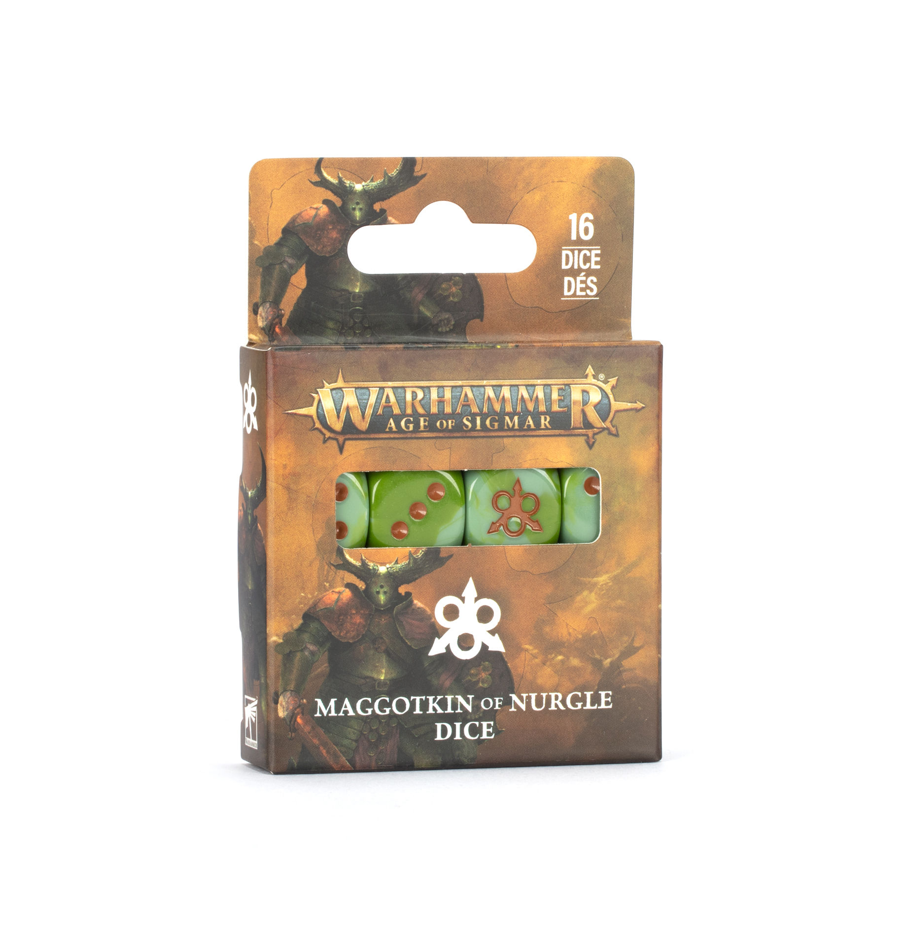 AGE OF SIGMAR: MAGGOTKIN OF NURGLE DICE