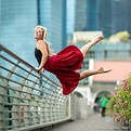 Dancer from a photoshoot in Singapore