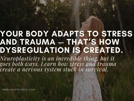 How Stress and Trauma Dysregulate the Nervous System