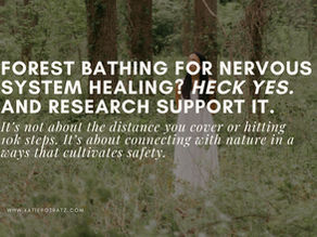 Forest Bathing as a Nervous System Reset: How Nature Heals Us