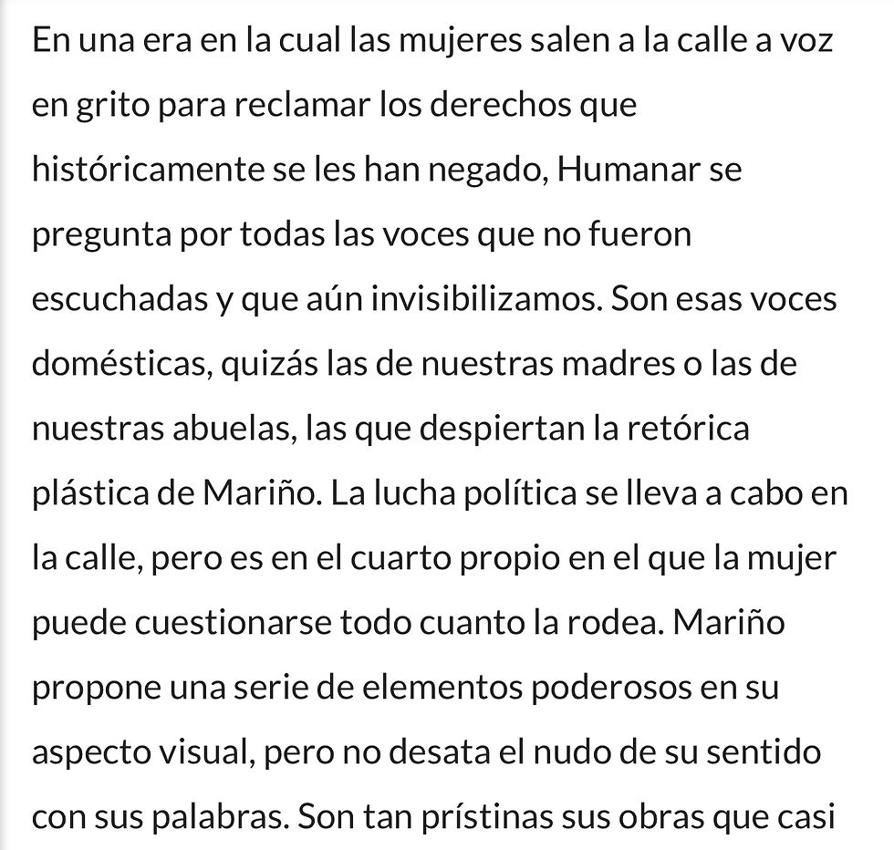 10 - Los atronadores silencios de Margaret Mariño