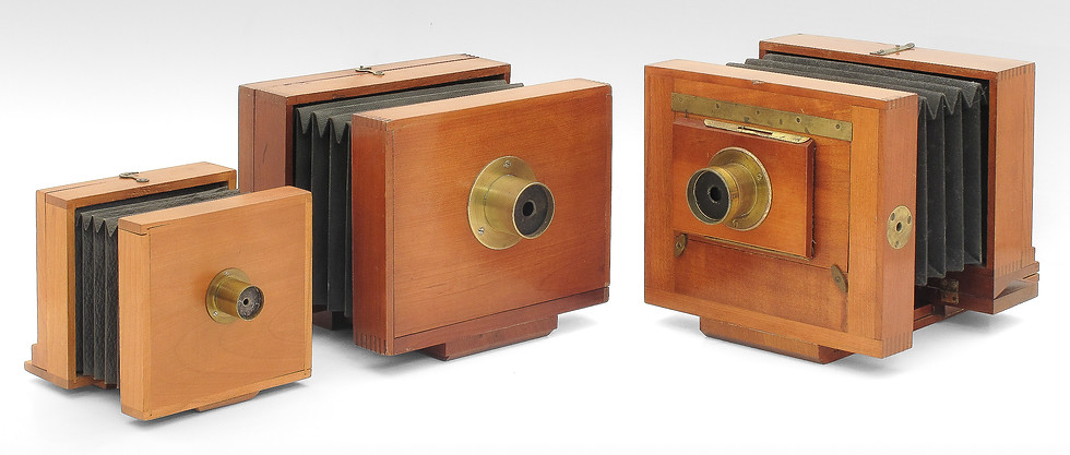 Eclipse Cameras, c.1888 - 1900. E.I. Horsman Company, NY.