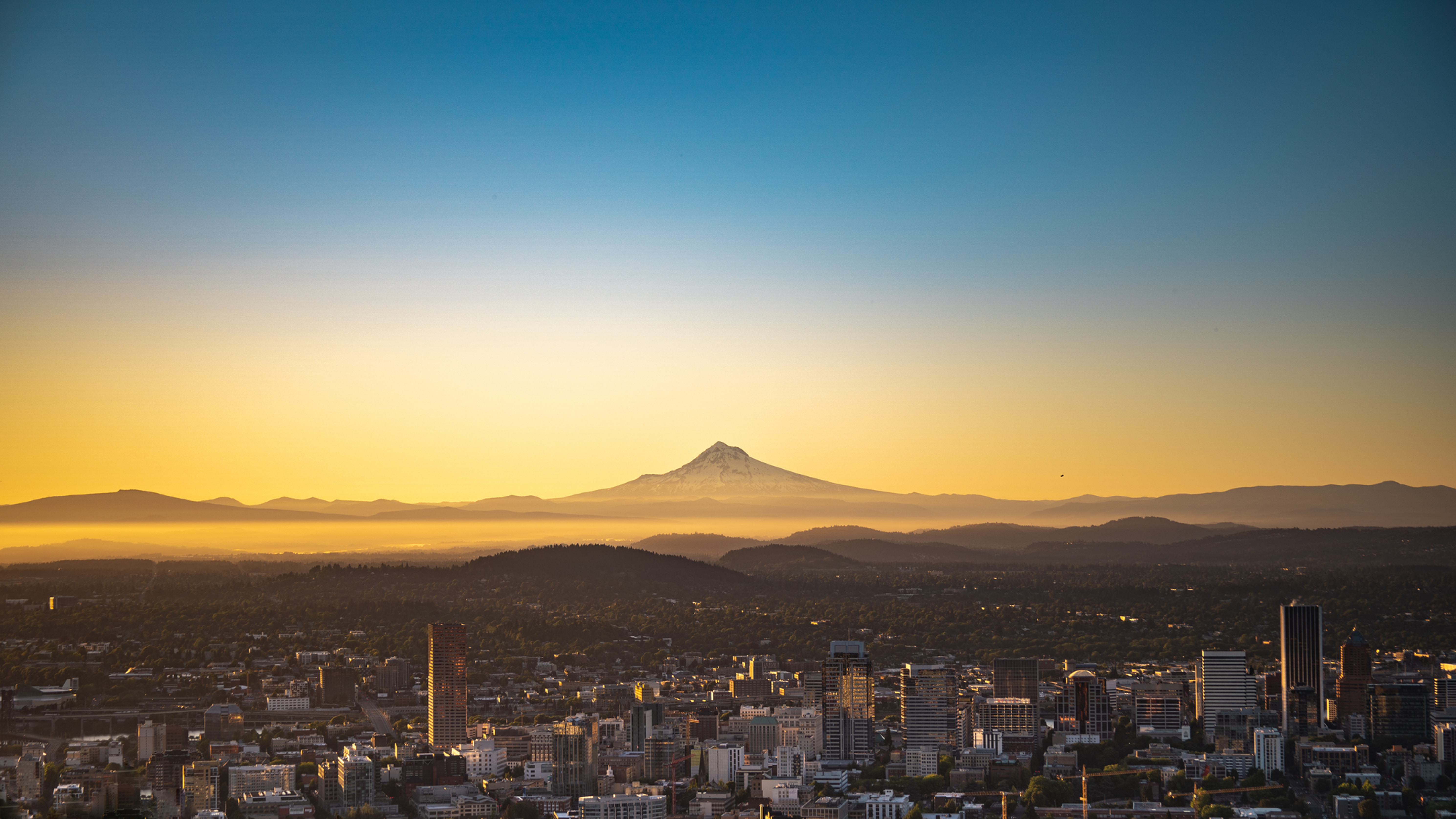 Sunrise Over Portland