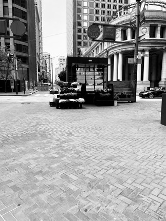 Empty flower store.
San Francisco, CA