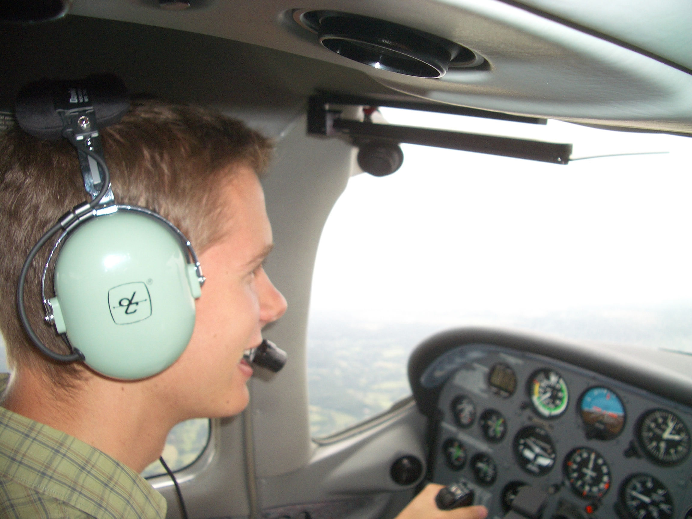 Initiation au pilotage d'un avion