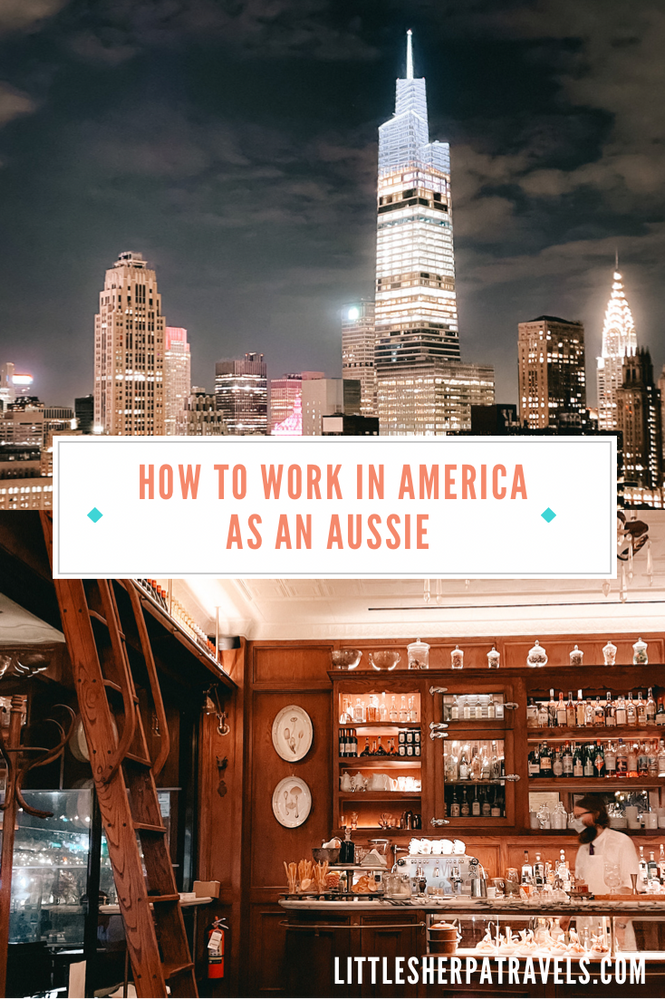 How to move from Australia to America (New York City) Getting an E3 Working Visa and finding a job.