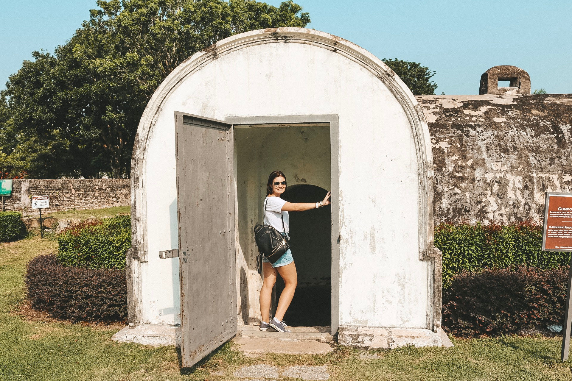 Fort Conwallis Penang Malaysia gun room