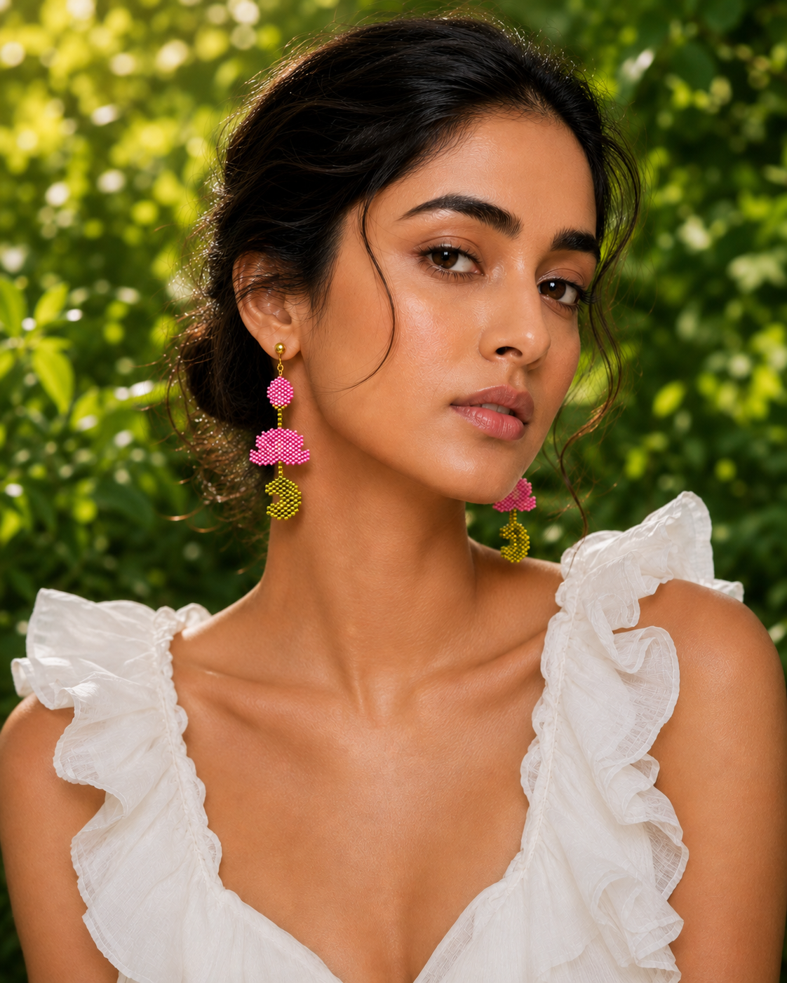 Lotus Earrings
