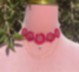 Premium Resin Floral Neck Set India