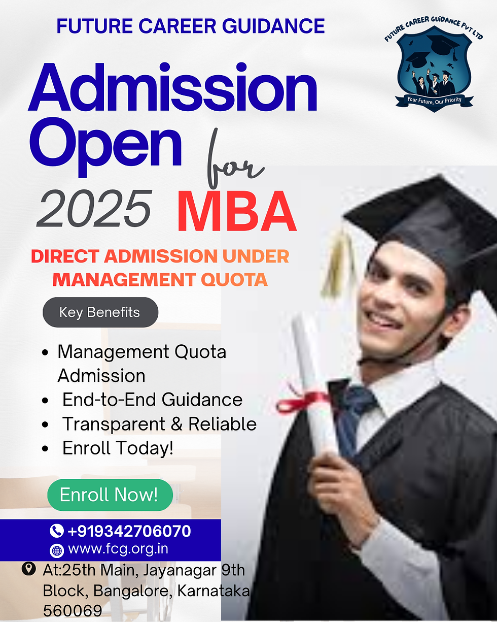 Direct Admission in Best MBA Colleges in Bangalore