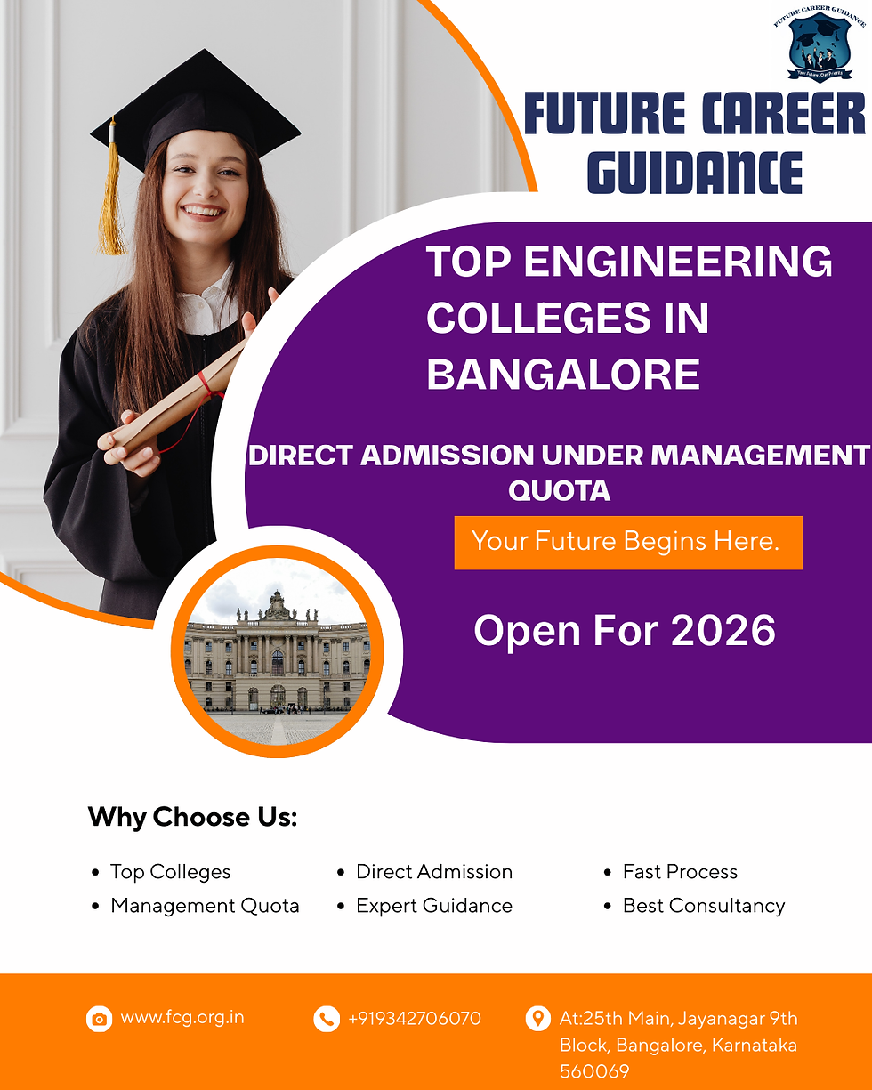 Top Engineering Colleges in Bangalore