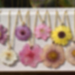 Handmade Resin Floral Pendant jewelry