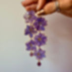 Floral Resin Earrings