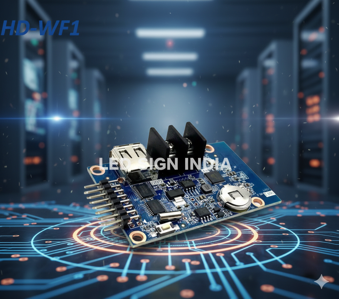 HD Wf1 LED SIGN INDIA Single Color LED Controller