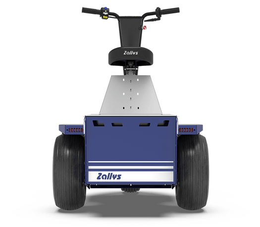 Trattorino elettrico Zallys JACK - Vista porteriore