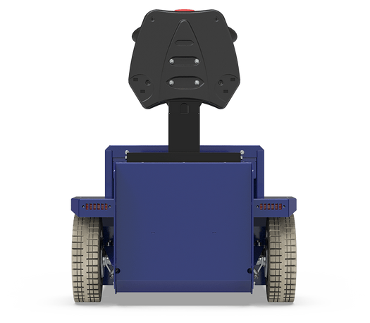 Trattore elettrico da traino Zallys K4 - Vista posteriore