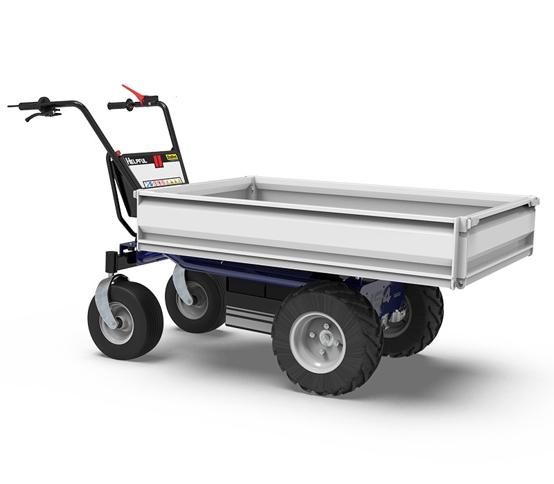 Indoor-Outdoor Farm Electric Flatbed Cart