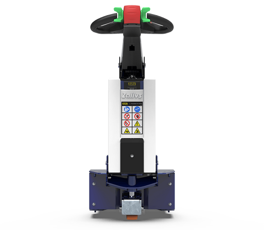 Trainatore elettrico Zallys M16 con sollevamento idraulico - Lato guida