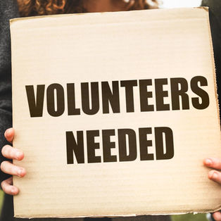 VOLUNTEERS NEEDED!
