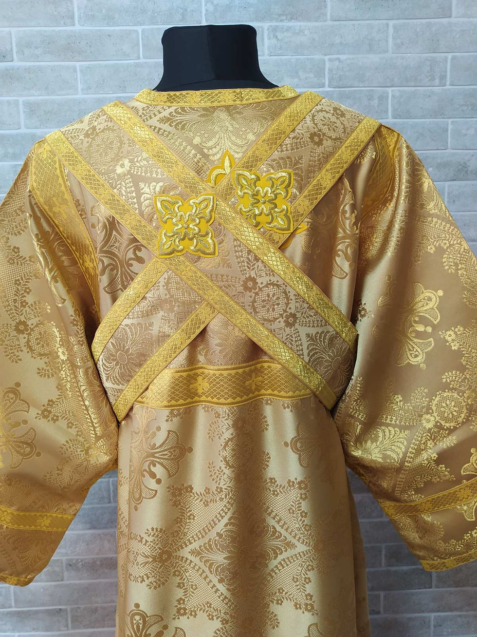 Thumbnail: Subdeacon's alb - Vestment - Orthodox subdeacon's set - Liturgical garment