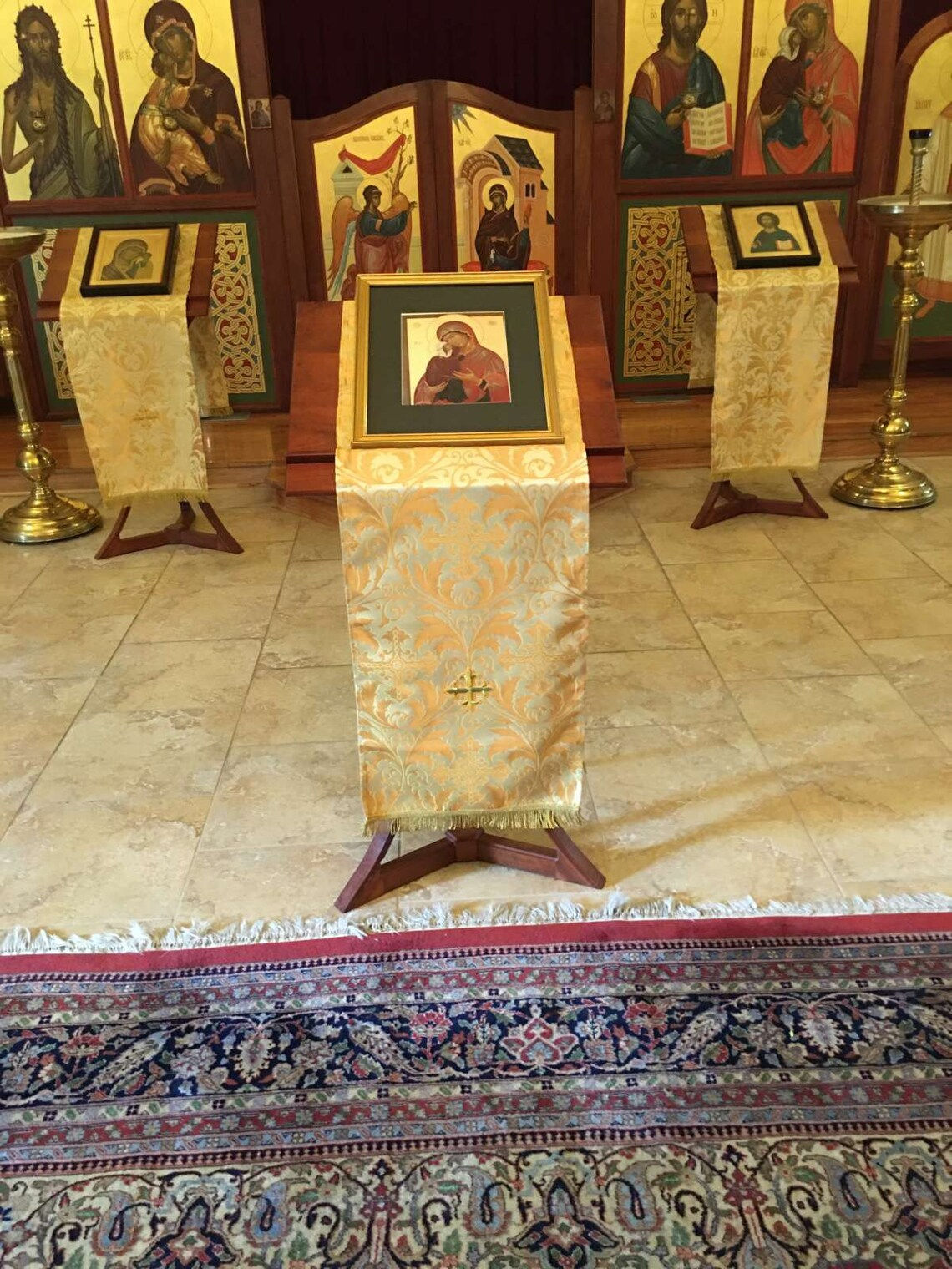 Altar stand cover - Analogian covers - analogion cover - Covers for icon stands