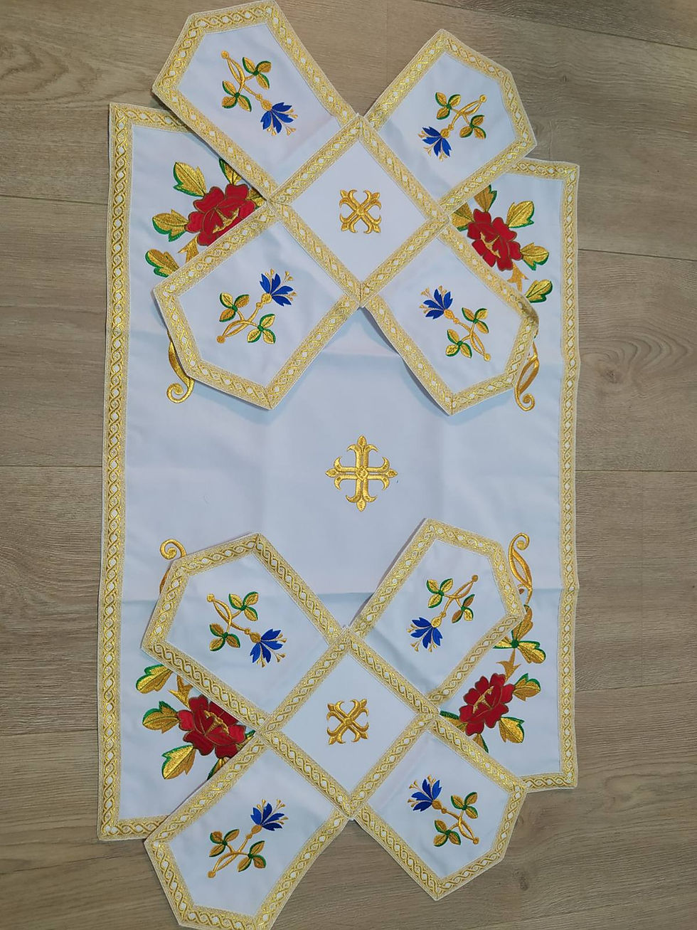Thumbnail: Embroidered Greek style vestment - Priest robe - Orthodox priest robe