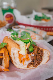 Crispy Banh Mi Sandwich