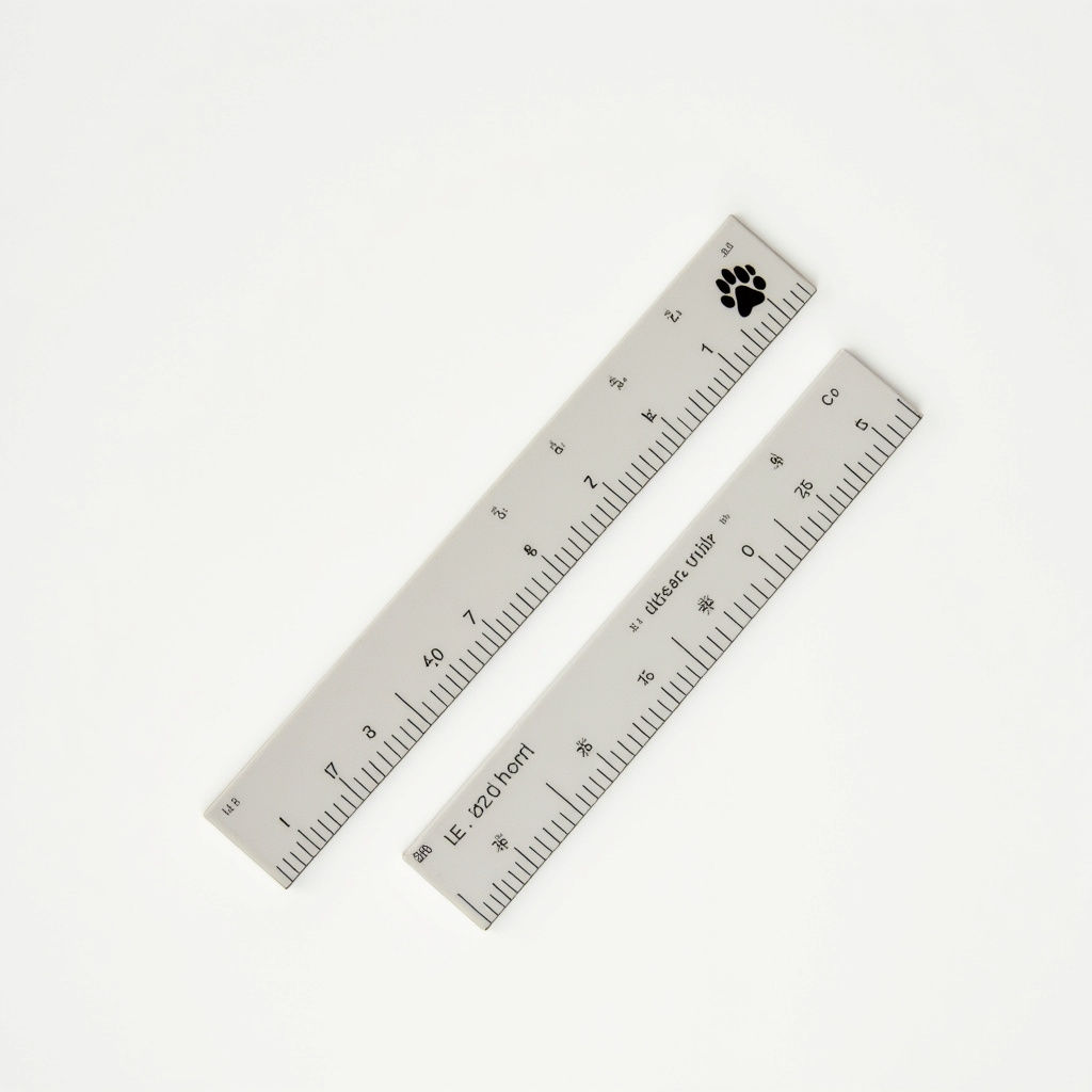 Paw Print Ruler Set