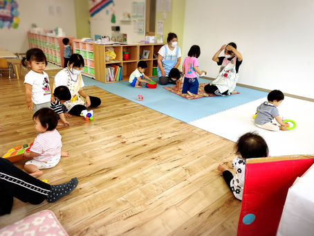 6/14(月)にじいろ保育園へ遊びに行ったょ