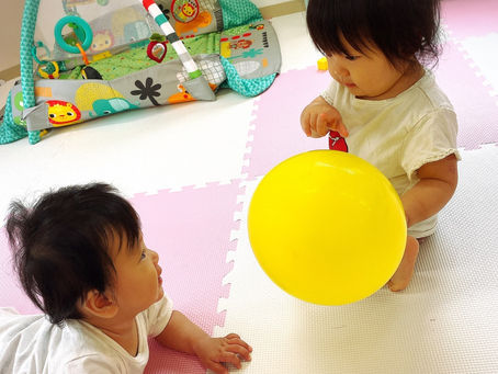 8/19(木)風船で遊んだよ🎈