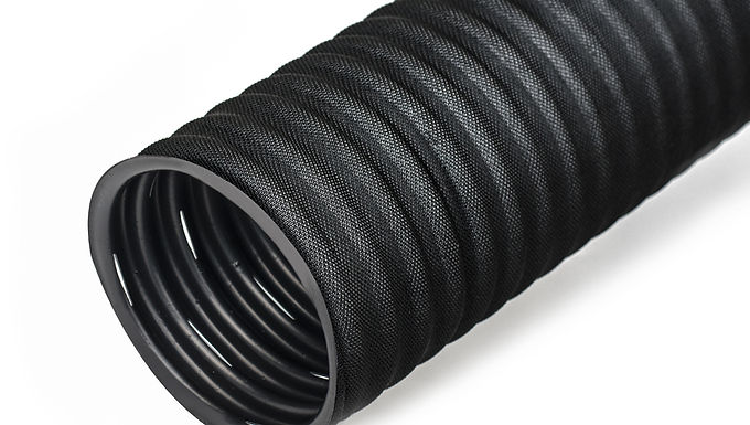 4X100 Corrugated Drain Pipe – With Filter