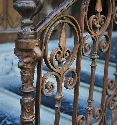 Wrought Iron railing painting Toronto