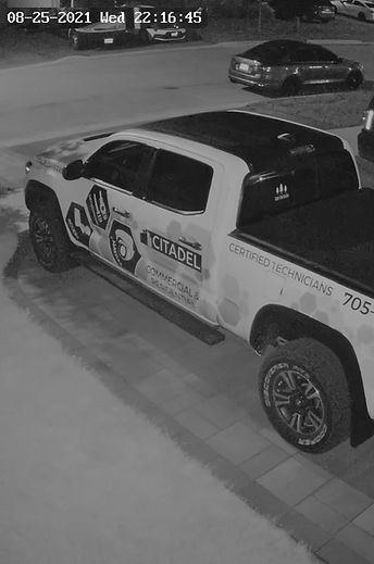 Commercial Outdoor Security Camera System with Nightvision.