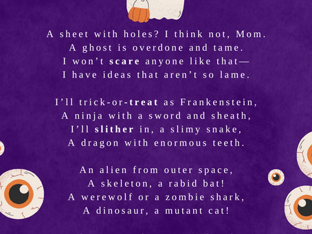 Susanna Leonard Hill's Halloweensie Writing Contest 2022