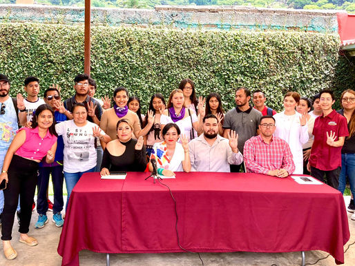 JÓVENES DE ORIZABA SE ORGANIZAN EN APOYO A LA DRA. CLAUDIA SHEINBAUM