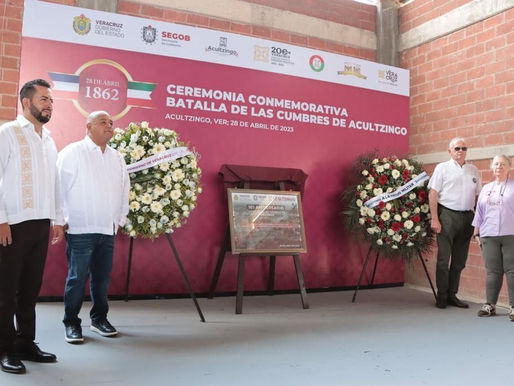 CONMEMORAN 161 AÑOS DE LA BATALLA DE LAS CUMBRES DE ACULTZINGO