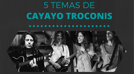 5 temas de Cayayo Troconis que tienes que escuchar (+VIDEO)