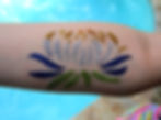Glitter tattoo Fort Myers