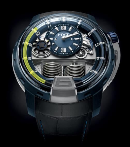 HYT H1 ALUMEN BLUE 148-AB-31-GF-RU Watch content media