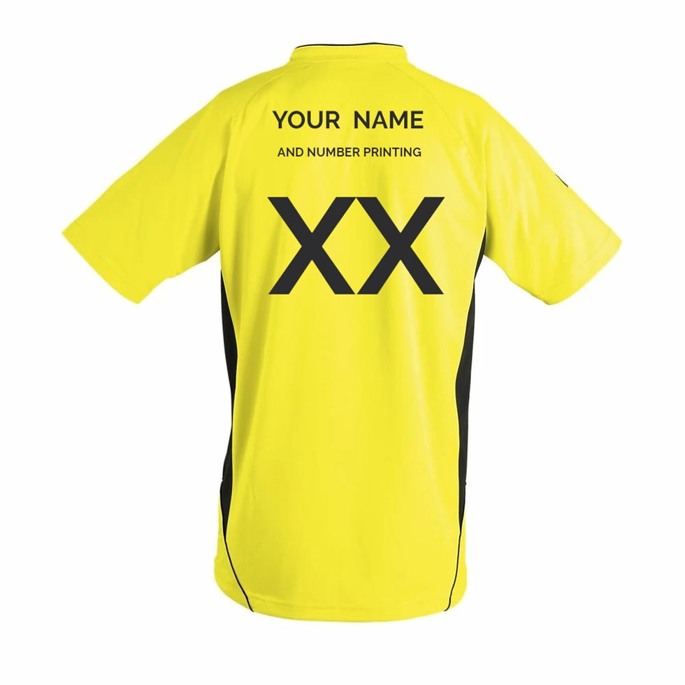 Thumbnail: Short Sleeve Shirt With Your Crest/Name/Number