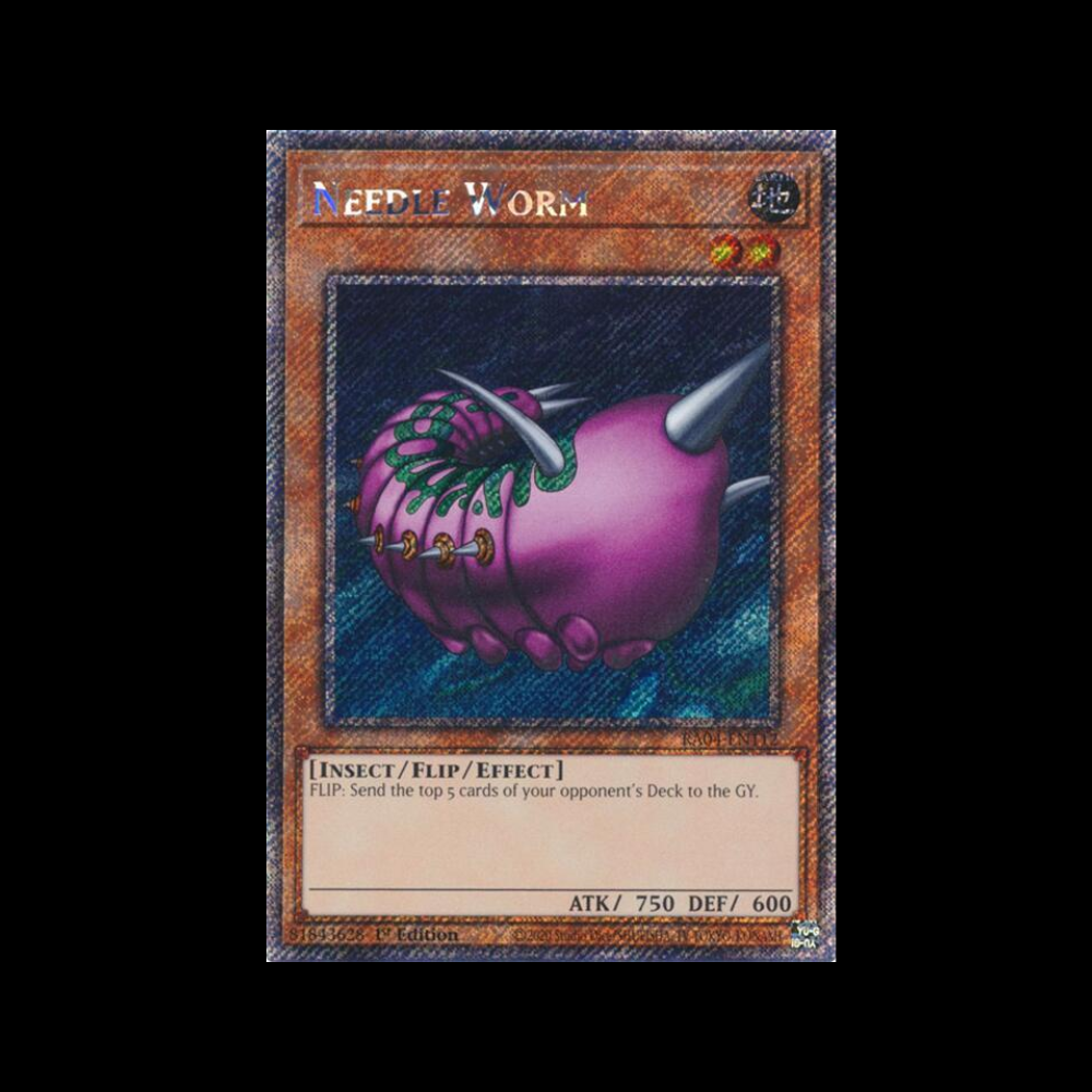 Needle Worm - Platinum Secret Rare